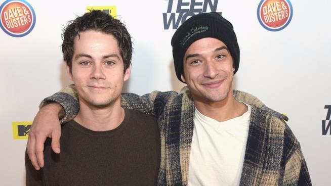 Dylan O'Brien sarà l'elemento centrale di Teen Wolf 6A Dylan O'Brien e Tyler Posey a un evento promozionale per Teen Wolf