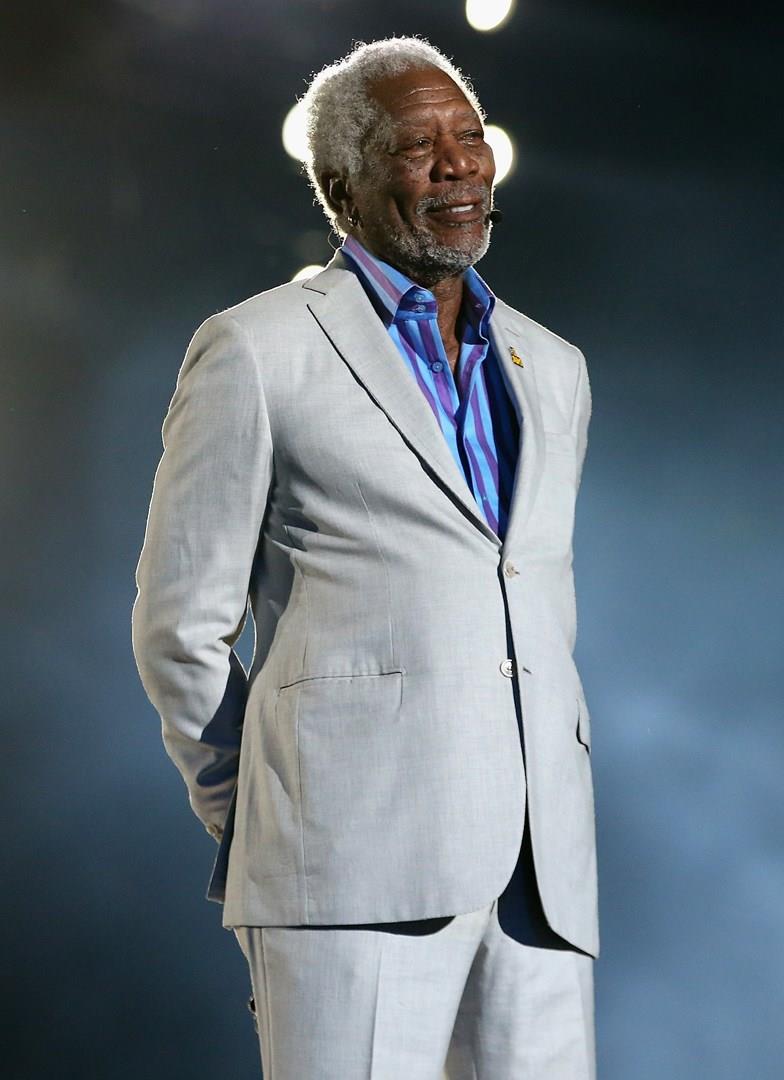 Morgan Freeman Morgan Freeman a figura intera