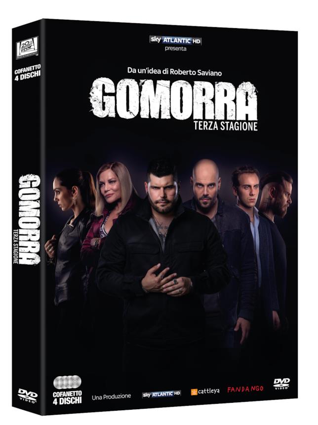 I DVD della terza stagione di Gomorra - La serie Gomorra - La serie, terza stagione