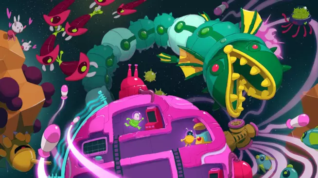 PlayStation Plus di aprile 2017, ecco i videogiochi gratis per le console Sony Uno dei folli livelli di Lovers in a Dangerous Spacetime