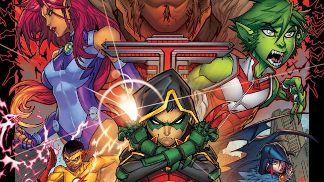 Nuovo progetto DC Comics dedicato ai Titans Un'immagine dei personaggi della serie Titans