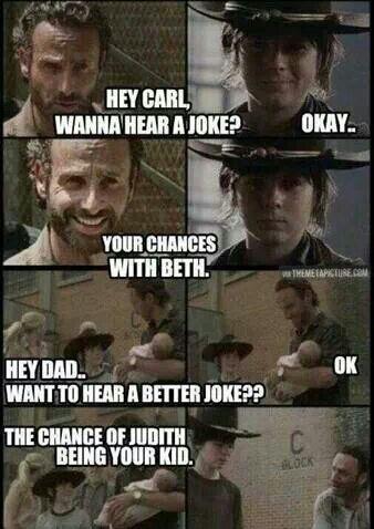 Rick o Shane? Chi è il padre della piccola Judith? Chi è davvero il padre di Judith?