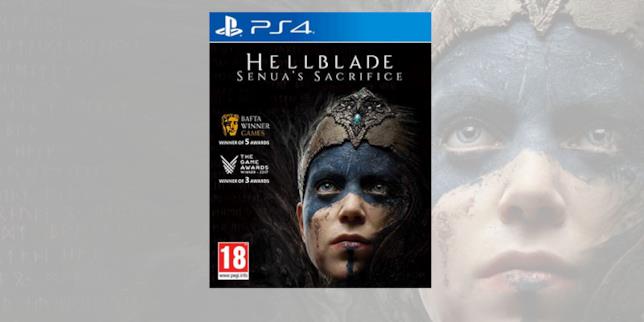 Hellblade: Senua's Sacrifice ora è anche nei negozi La boxart PS4 di Hellblade: Senua's Sacrifice in formato retail