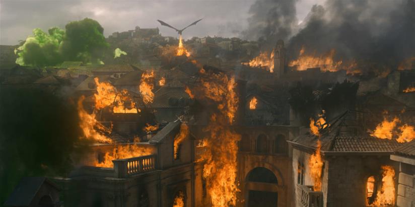 Game of Thrones 8, cosa ci faceva l'Altofuoco sotto Approdo del Re nell'episodio 5 Drogon distrugge Approdo del Re