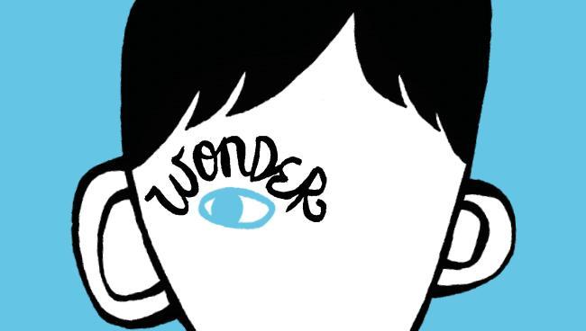 L'originale cover azzurra di Wonder dell'autrice R. J. Palacio La copertina di Wonder, il bestseller di R. J. Palacio