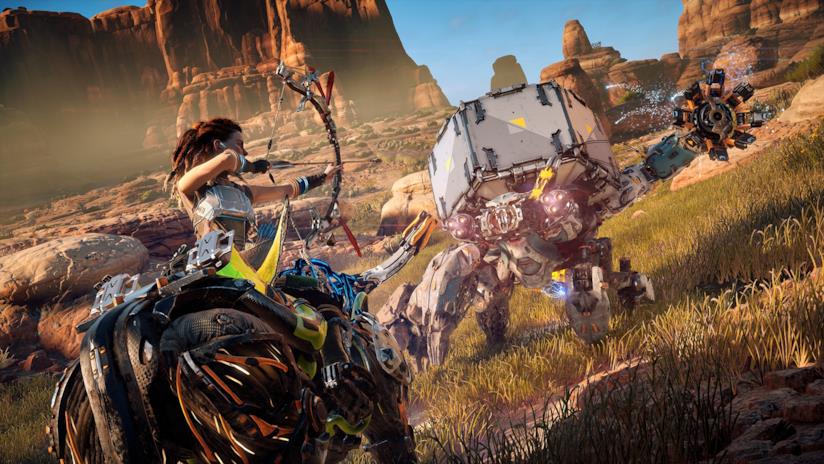 La colonna sonora di Horizon: Zero Dawn è gratis su Spotify Aloy va a caccia in Horizon: Zero Dawn