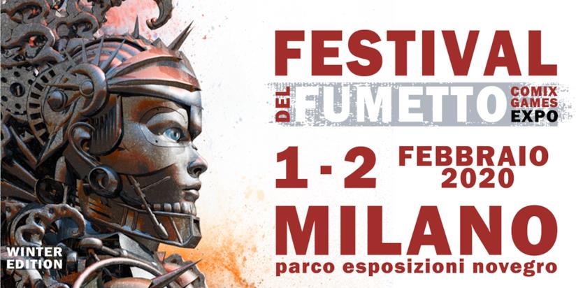 A Milano arriva il Festival del Fumetto, l'1 e il 2 febbraio Cover del Festival del Fumetto