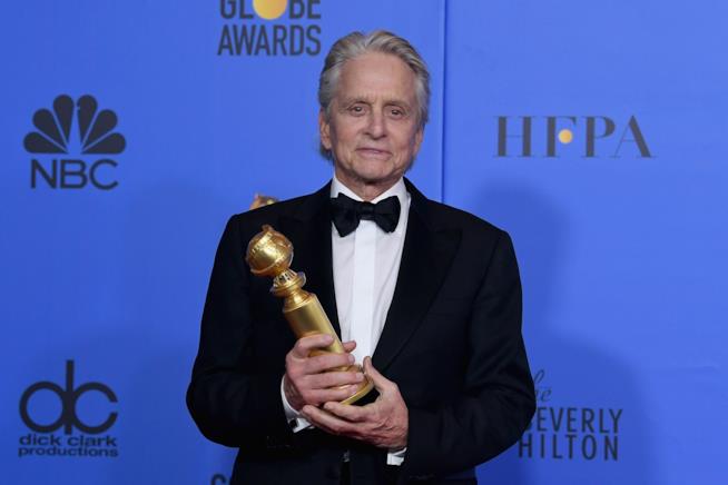 Premiato ai Golden Globes, Michael Douglas ha ringraziato il padre per i preziosi consigli offerti negli anni Michel Douglas premiato ai Golden Globe 2019