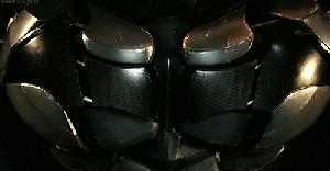 La tuta del videogioco Batman Arkham potrebbe aver ispirato Matt Reeves per The Batman Il logo nero di Batman dal videogioco della serie Arkham