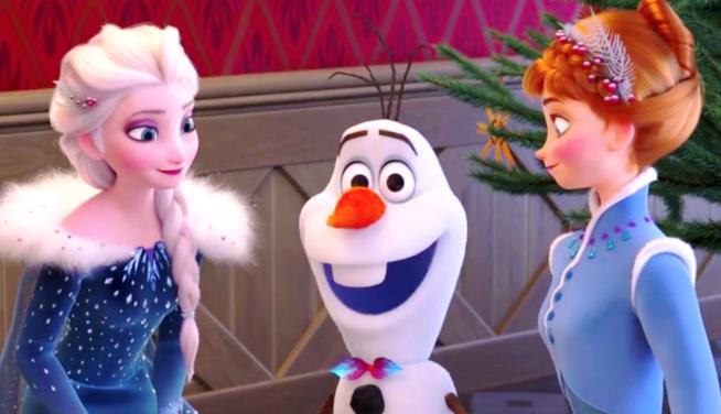 Frozen 2 in arrivo Una scena di Frozen - Le avventure di Olaf