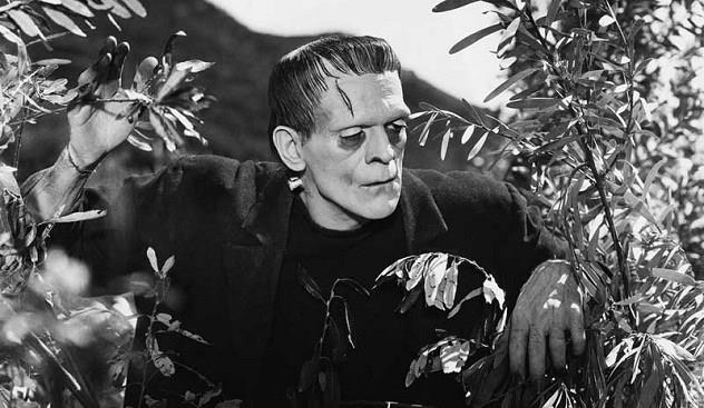 Boris Karloff è Frankenstein Boris Karloff in Frankenstein