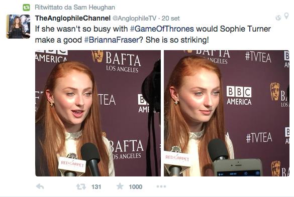 Sophie Turner nella nuova stagione di Outlander? - 1
