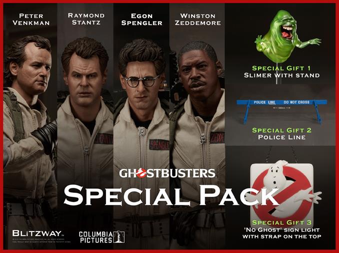 Ghostbusters Special Pack Lo Special Pack coi modellini dei Ghostbusters