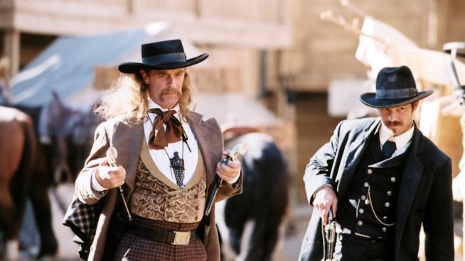 HBO vuole riportare in onda Deadwood Una scena del telefilm Deadwood