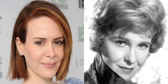 Sarah Paulson sarà Geraldine Page in Feud, nuovo show di Ryan Murphy Sarah Pulson e Geraldin Page