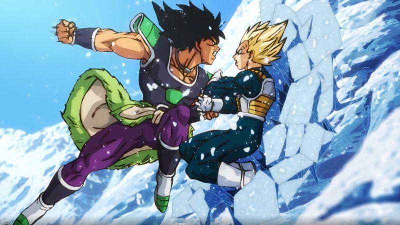 Dragon Ball Super il film Broly vs Vegeta Broly vs Vegeta