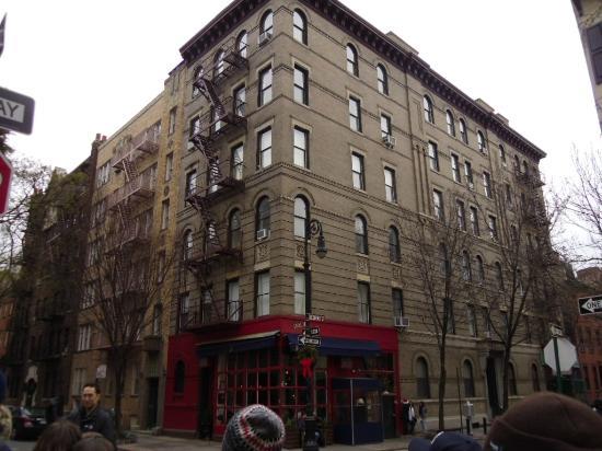 Friends - New York Il palazzo di Friends dall'esterno