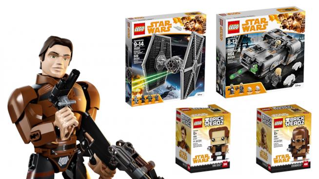 LEGO ha presentato 8 nuovi set dedicati a Solo: A Star Wars Story Nuovi set di LEGO dedicati al film Solo: A Star Wars Story