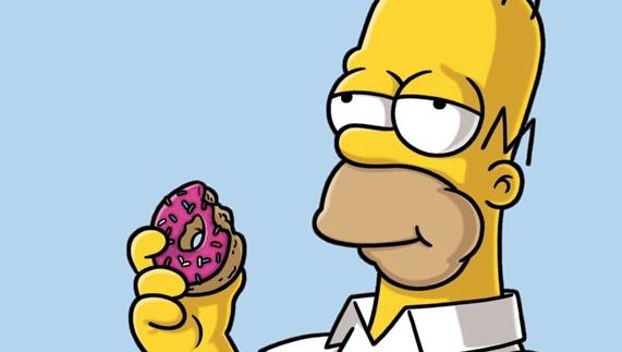 I Simpson chiudono? No, tutto falso! Homer Simpson mangia la ciambella