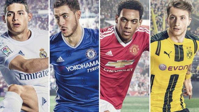 Ecco come votare la cover di FIFA 17 I 4 ambasciatori di FIFA 17 in azione sul campo
