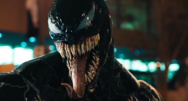 Venom, nuove rivelazioni dal Comic-Con Tom Hardy è Venom nel trailer del film