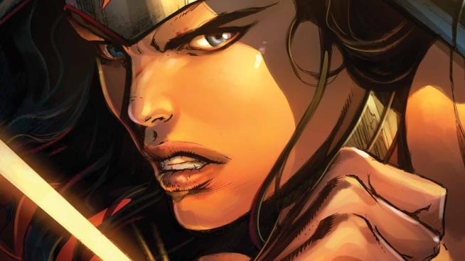 DC Legends, arrivano nuovi contenuti dal film di Wonder Woman Un primo piano della versione comics di Wonder Woman