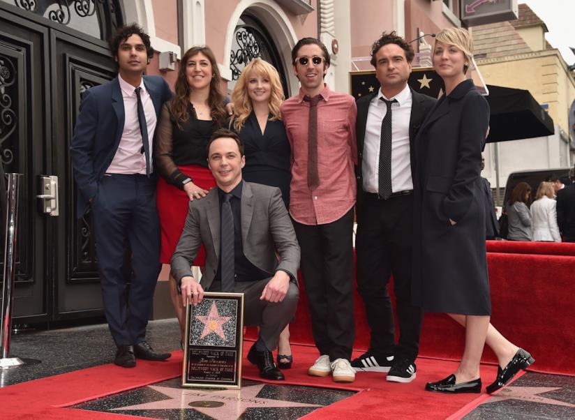 Jim Parsons riceva la sua stella nella Walk of Fame