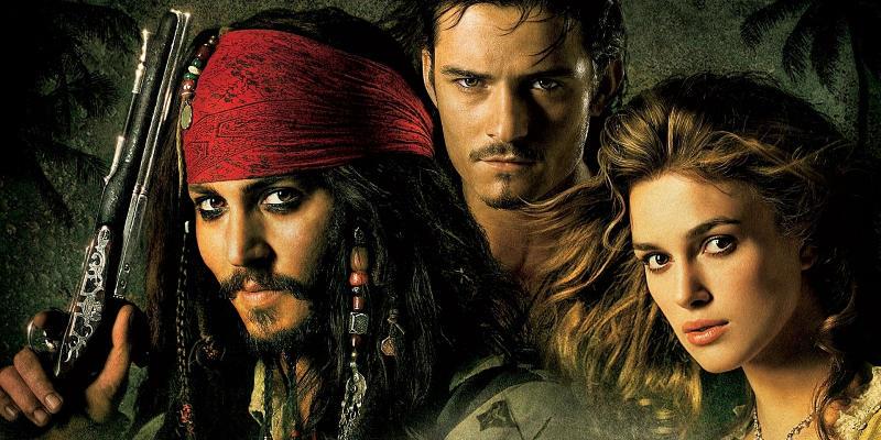 Jack, Will ed Elizabeth, personaggi simbolo di Pirati dei Caraibi I tre personaggi principali dei primi film di Pirati dei Caraibi