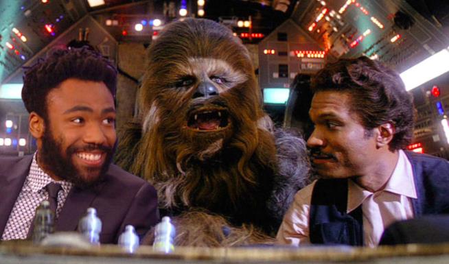 Le riprese di Han Solo si svolgeranno anche in Italia! Chewie con il nuovo e vecchio Lando