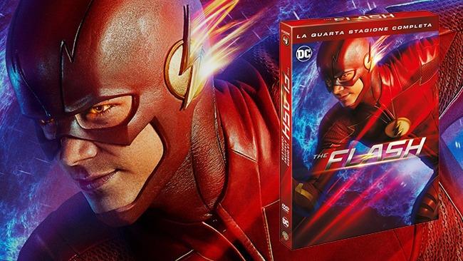 La recensione del cofanetto DVD della quarta stagione di The Flash La quarta stagione di The Flash in DVD