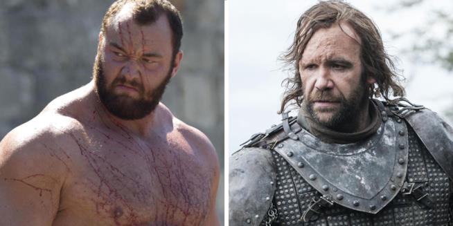 La Montagna e il Mastino si scontreranno in Game of Thrones 8? La Montagna e il Mastino da Game of Thrones