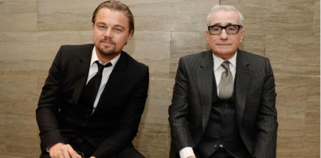 Martin Scorsese e Leonardo DiCaprio lavoreranno insieme su The Devil in the White City tratto dal romanzo di Erik Larson. Leonardo DiCaprio e Martin Scorsese sorridenti in una foto