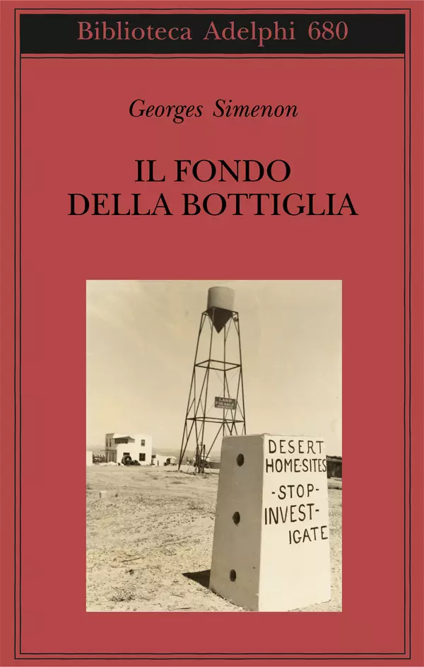 Il fondo della bottiglia La copertina italia di Il fondo della bottiglia