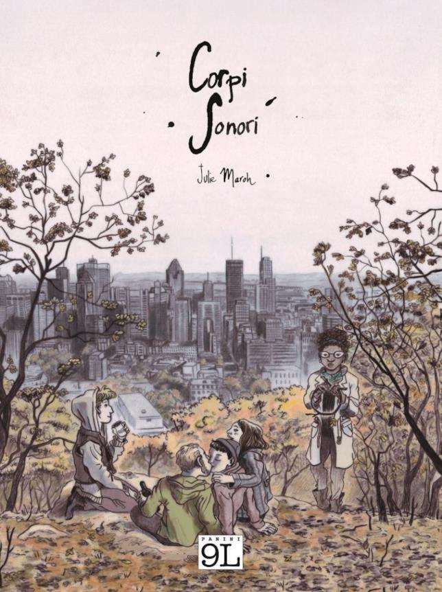 La copertina della graphic novel Corpi sonori La cover del nuovo fumetto di Julie Maroh