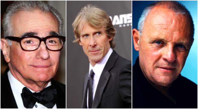 Michael Bay è un genio al pari di Scorsese: le dichiarazioni di Anthony Hopkins Michael Bay e Anthony Hopkins in un collage