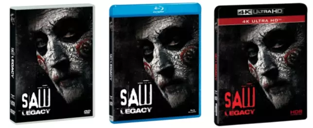 Saw Legacy in Home Video L'edizione Home Video italiana di Saw Legacy