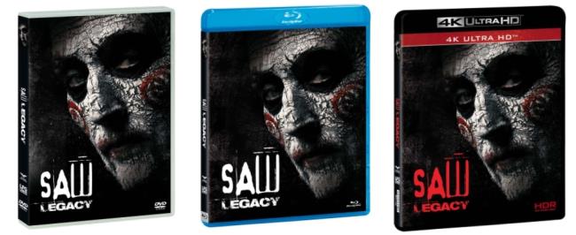Saw Legacy in Home Video L'edizione Home Video italiana di Saw Legacy