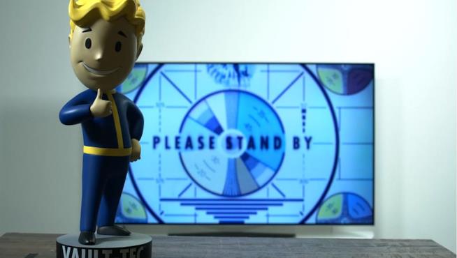 Un'immagine dallo streaming misterioso a tema Fallout
