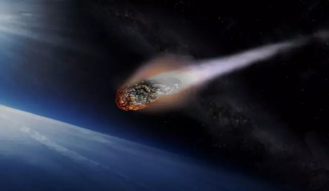 Asteroide più grande della Piramide di Cheope passerà vicino alla Terra Un asteroide che viaggia nello Spazio
