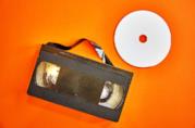 Una videocassetta VHS