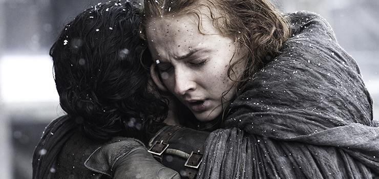Sophie Turner parla di Game of Thrones 8: dal finale al futuro di Sansa Sansa e Jon Snow in Game of Thrones 7