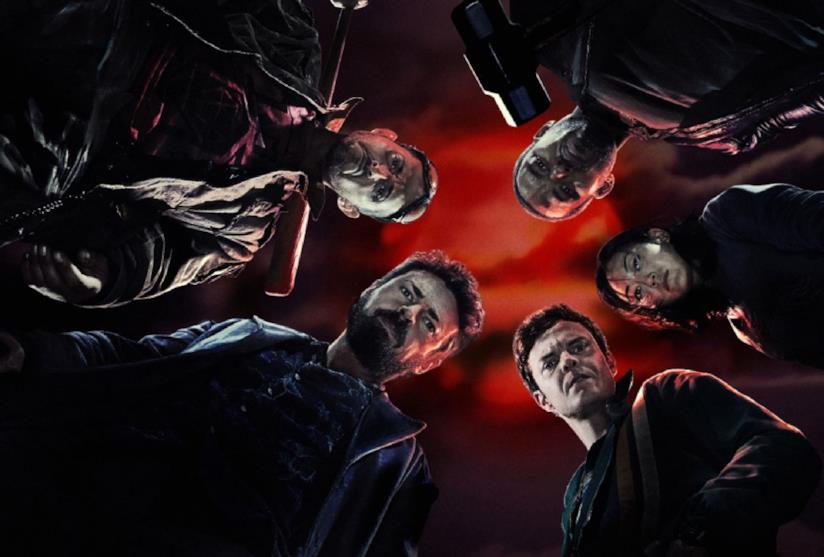 Fine delle riprese per la seconda stagione di The Boys I protagonisti di The Boys nel poster della prima stagione