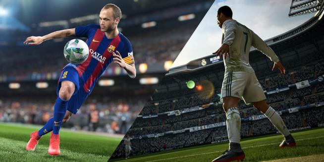 PES 2018 vs. FIFA 18, qual è il miglior gioco di calcio? FIFA 18 e PES 2018 a confronto