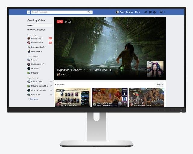 Esteso a 21 Paesi il programma Level Up di Facebook Schermata dell'hub gaming di Facebook