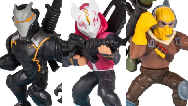 Giochi Preziosi lancia nei negozi le minifigure di Fortnite Alcune minifigure di Fortnite