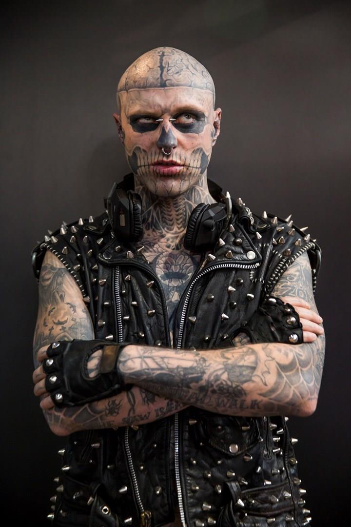 Rick Genest - Zombie Boy Rick Genest al Great British Tattoo Show