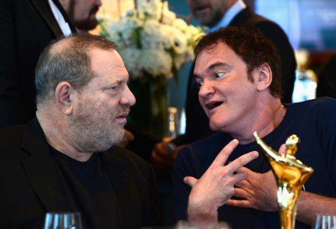 Quentin Tarantino sapeva tutto su Harvey Weinstein Quentin Tarantino e Harvey Weinstein