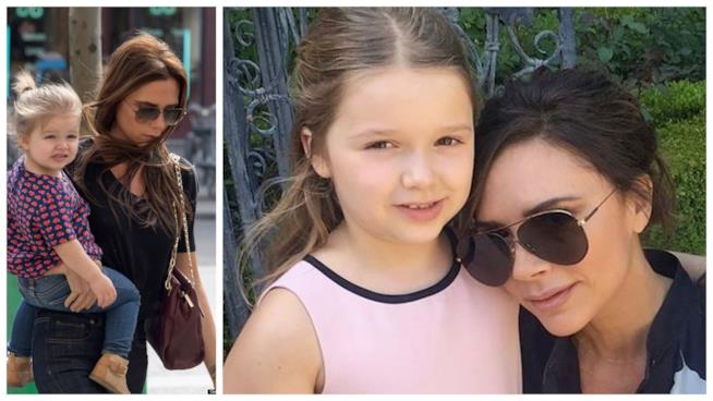 Victoria Beckham ha trasformato la piccola Harper in un trademark Victoria Beckham con la figlia Harper