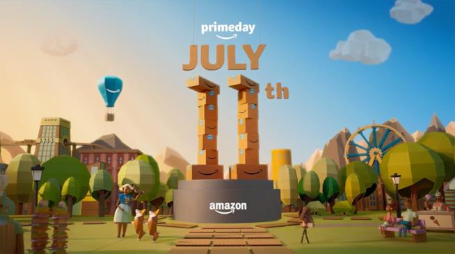 Tutti i videogiochi scontati per l'Amazon Prime Day 2017 Il banner ufficiale dell'Amazon Prime Day 2017