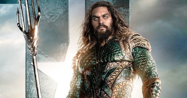 La prima immagine ufficiale e importanti novità da Aquaman con Jason Momoa Jason Momoa nei panni di Aquaman